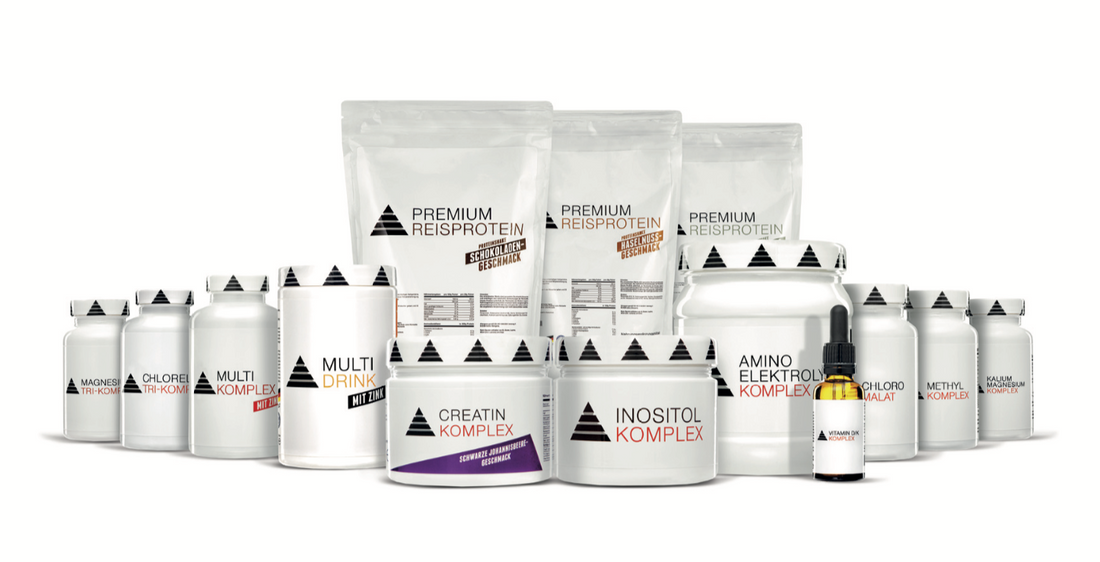 Drei Supplements. Die Basis. Täglich.