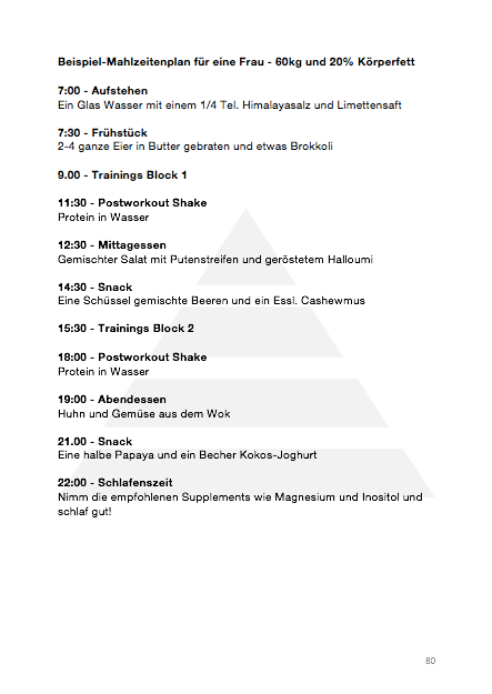 Trainings Wochenende (Deutsch)