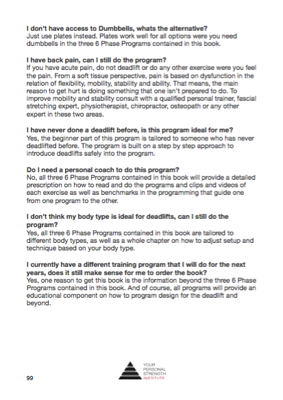 The YPSI Deadlift Manual