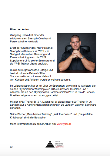 Strength and Mass Holiday (Deutsch)