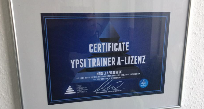 Introducing: YPSI Trainer A-Licence Exam & Thesis