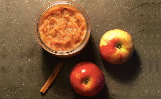 Homemade High Pectin Apple Sauce for a Leaky Gut