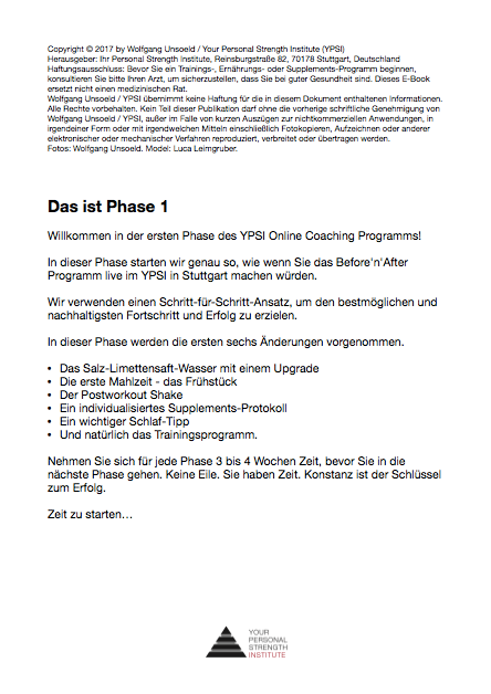 2.0 - The YPSI Online Coaching Program (German)