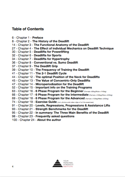 eBook & Videos - The YPSI Deadlift Manual