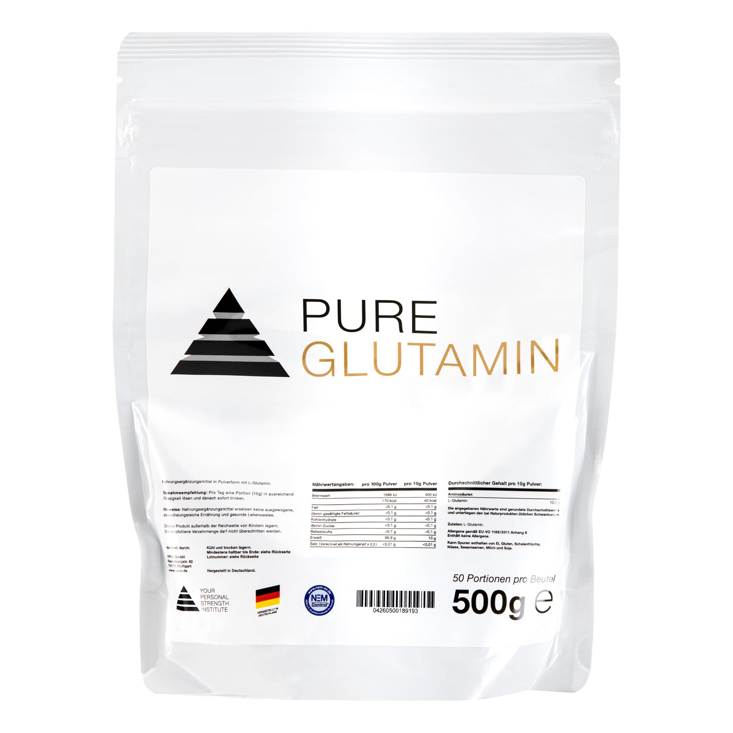 YPSI Pure Glutamine